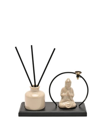 Serenity Buddha Incense & Diffuser Holder Gift Set