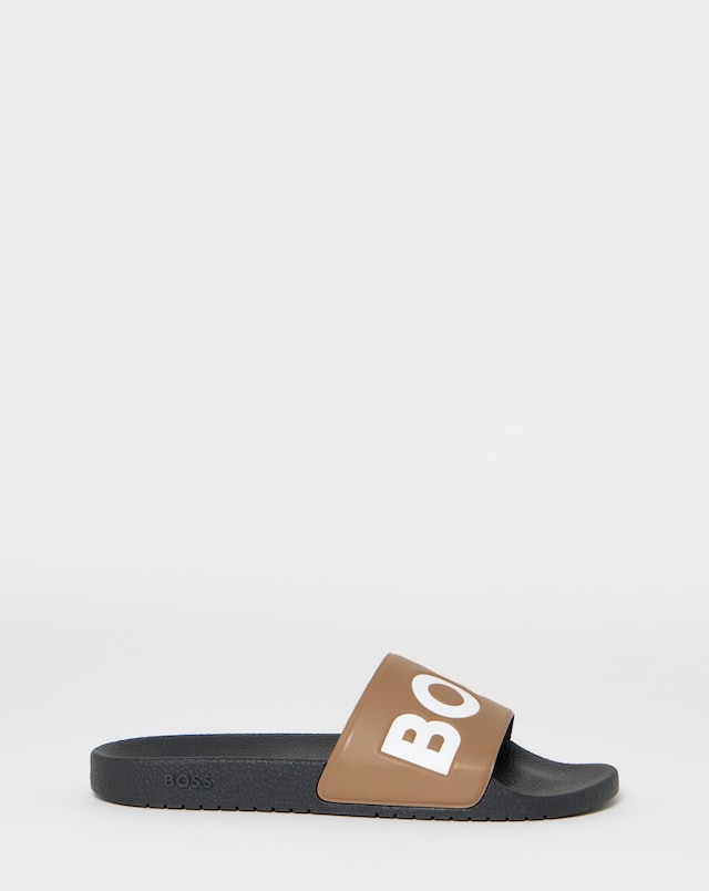 BOSS Aryeh Logo Slide - Beige