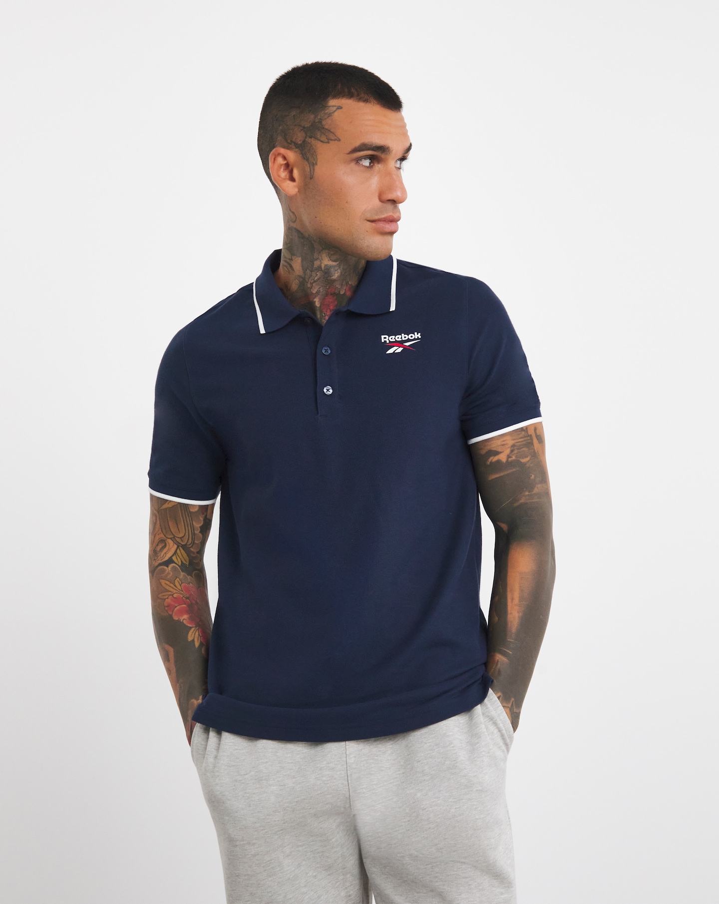 Polo shirt reebok deals