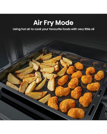 Hisense HDCEC5C10B 50cm Electric Double Cooker - Black