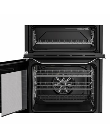 Hotpoint HDE6IDC2X 60cm Electric Double Cooker Induction Hob - Silver + Install