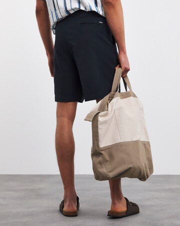 BOSS Dark Blue Twill Short