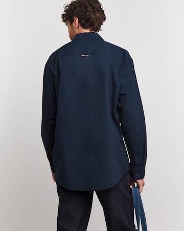 Tommy Jeans Classic Long Sleeve Navy Shirt