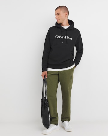 Calvin Klein Hero Logo Black Hoody