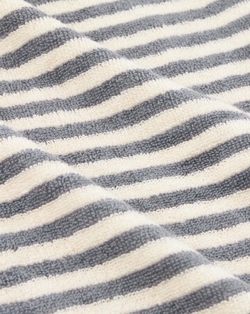Yard Hebden Stripe Cotton Towel - Grey