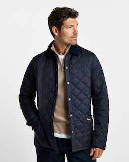 Barbour Heritage Liddesdale Quilted Jacket - Navy