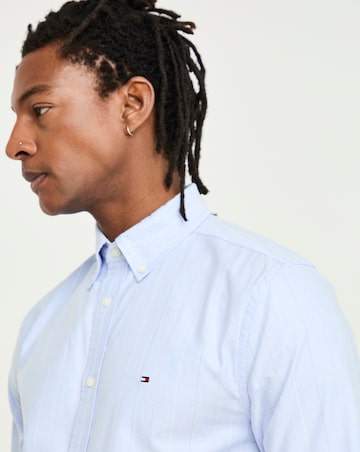 Tommy Hilfgier Long Sleeve Heritage Oxford Stripe Shirt