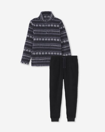 Borg Fairisle Loungewear Set