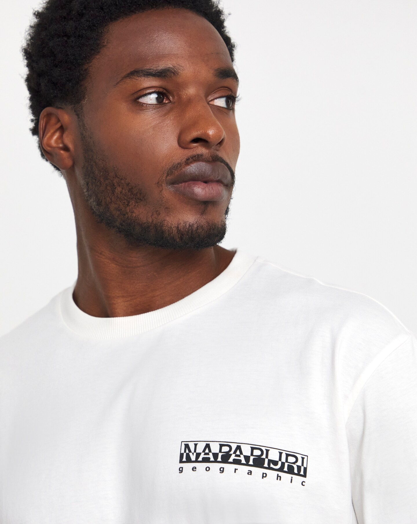 Napapijri Telemark Long Sleeve T-Shirt - White | Jacamo