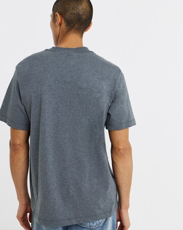 Calvin Klein Jeans Short Sleeve Monologo T-Shirt - Navy Heather