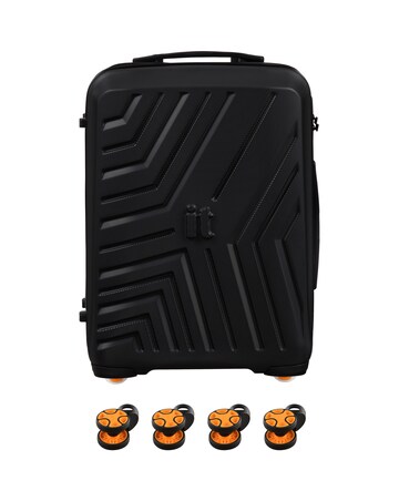 IT Luggage Convertible 6pc Suitcase Set with Removable Wheels