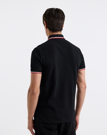 Polo Ralph Lauren Short Sleeve Tipped Polo -Black