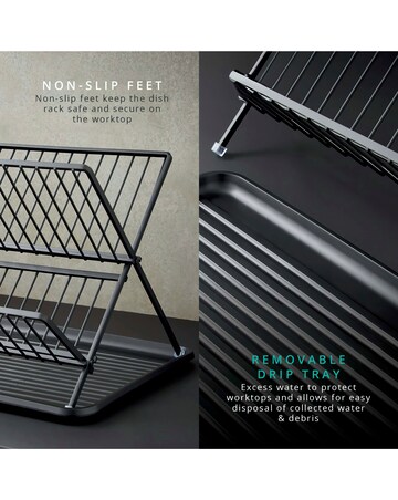 Swan Stealth Collapsible Dish Rack