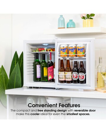 Abode 26L Quiet/ SIlent Cooler - White