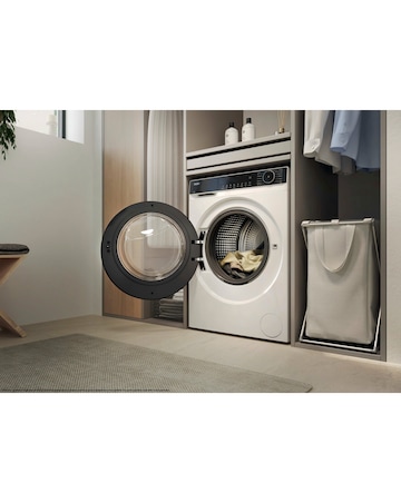 Haier X5 HW100-BP14357UUK 10kg WiFi Washing Machine White Install