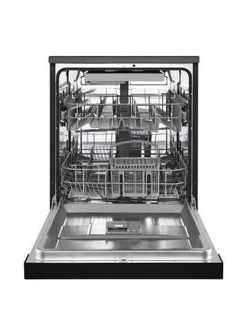 Russell Hobbs RH60DW00D2B Full Size Dishwasher - 14 Place Settings - Black