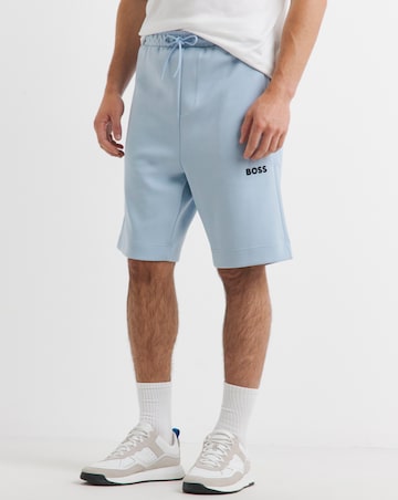 BOSS Light Blue Sweat Short
