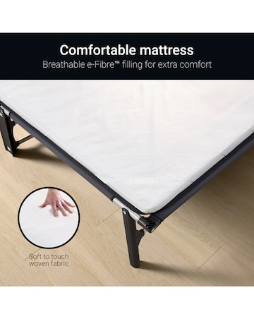 Jay-Be Compact Folding Bed with Mattress - Small Double