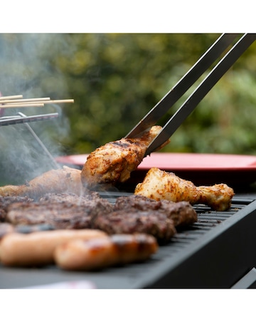 George Foreman Large Smoker Charcoal BBQ