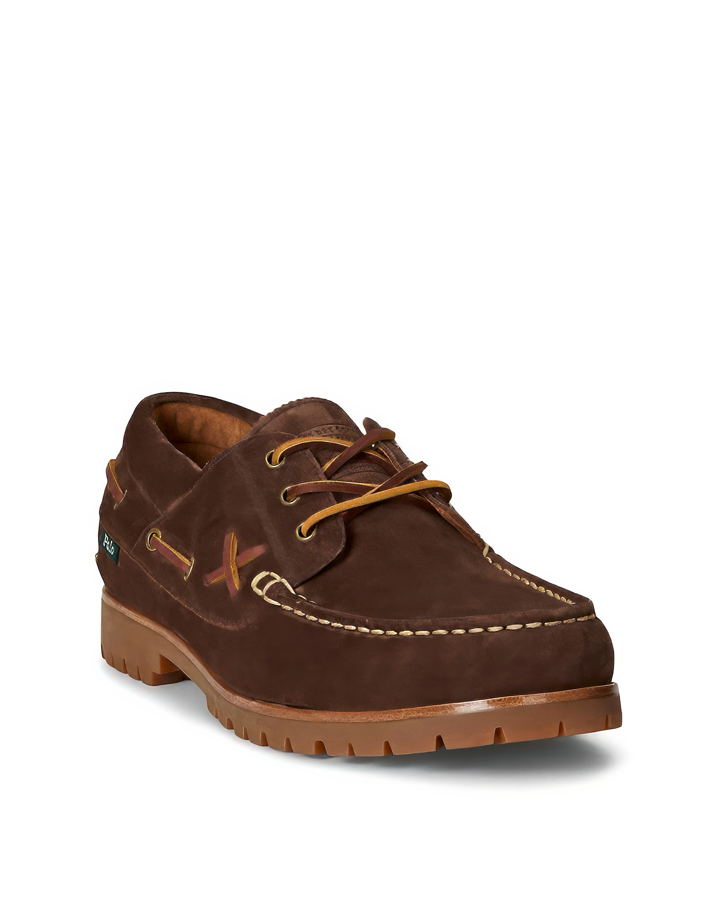 Polo Ralph Lauren Ranger Leather Deck Shoe - Brown | Jacamo