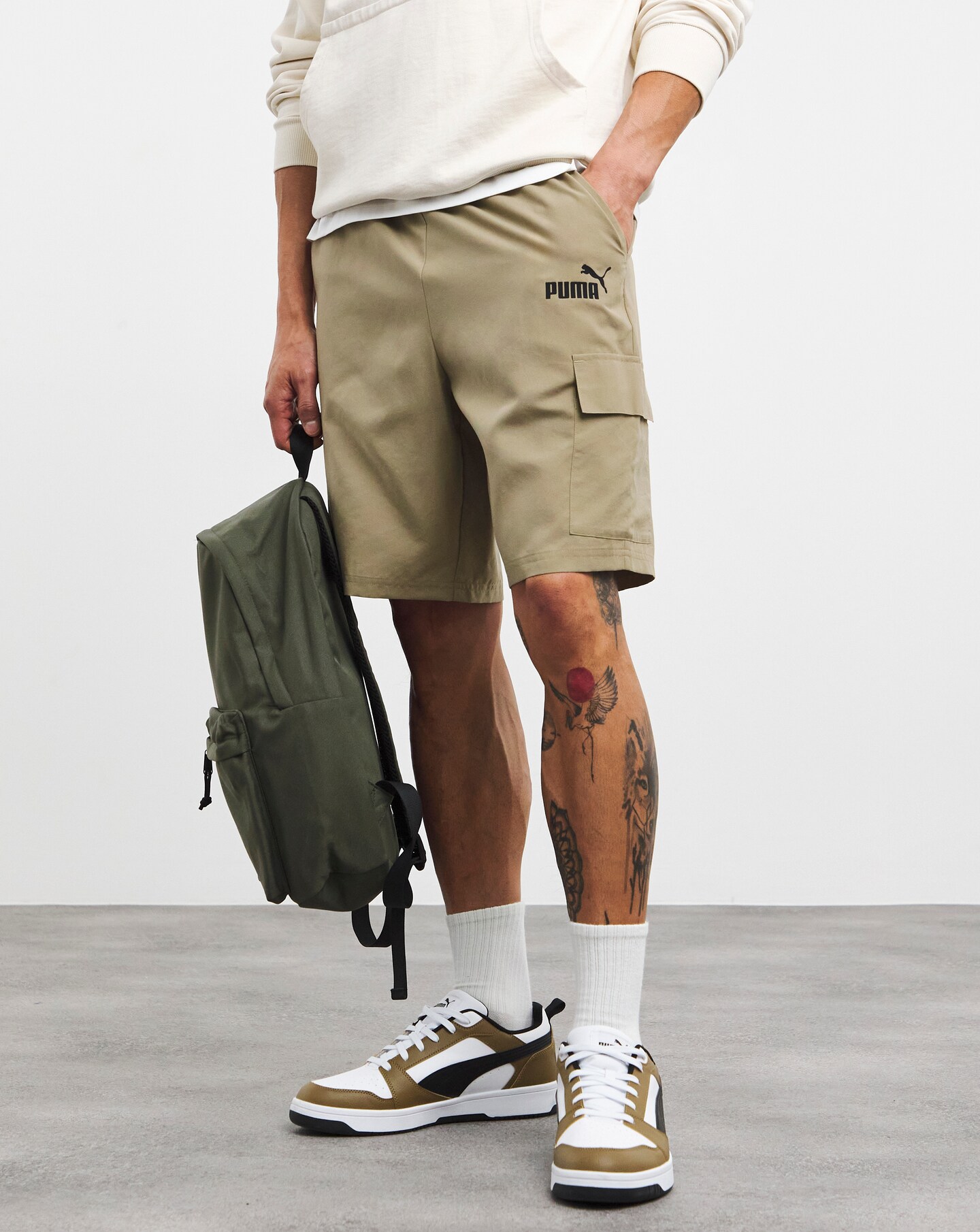 PUMA Essentials Woven Cargo 9" Shorts