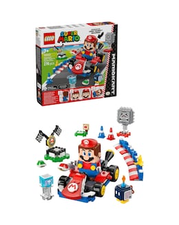 LEGO Super Mario: Mario Kart Interactive LEGO Mario &amp; Standard Kart Toy 72043