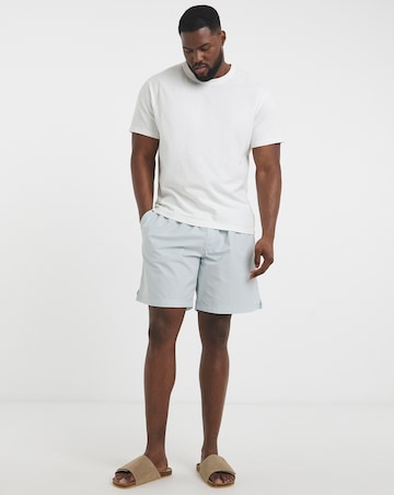 Jack Jones Seersucker Stripe Shorts - Blue Stripe
