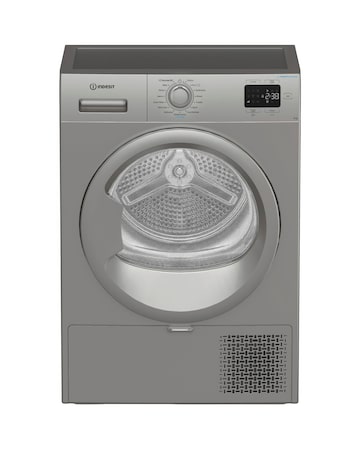 Indesit C YSD 82D SS UK 8kg Heat Pump Tumble Dryer Silver + Install