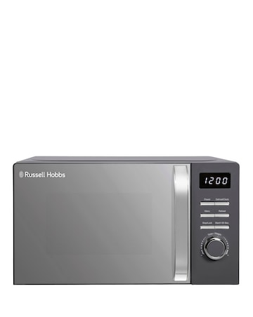 Russell Hobbs RHMD818G 20L Colours Plus Digital Microwave - Storm Grey
