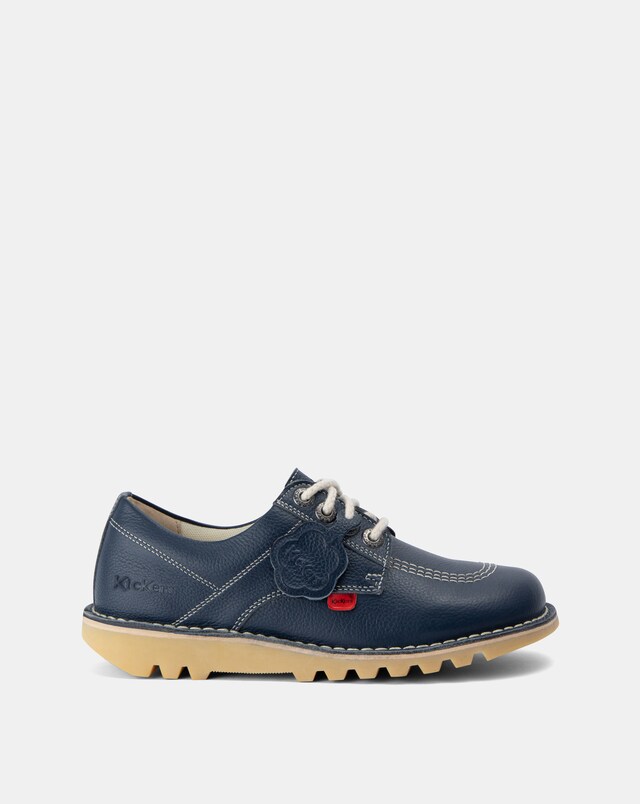 Kickers Kick Lo Leather Shoes