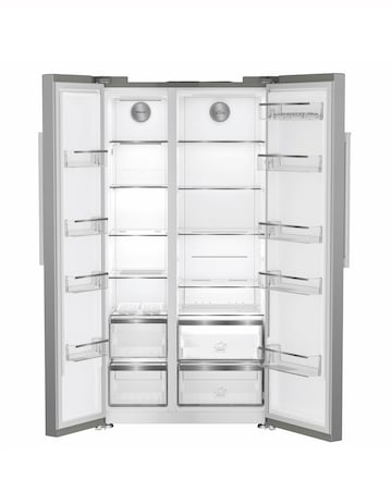 Hotpoint HPG26592XP4UK Dual No Frost American Fridge Freezer - Silver