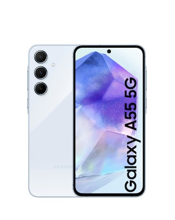 Samsung Galaxy A55 5G 256GB - Awesome Iceblue