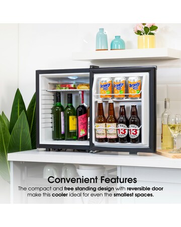 Abode 26L Quiet/Silent Cooler - Black