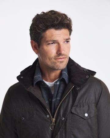 Barbour Winter Sapper Wax Jacket - Brown