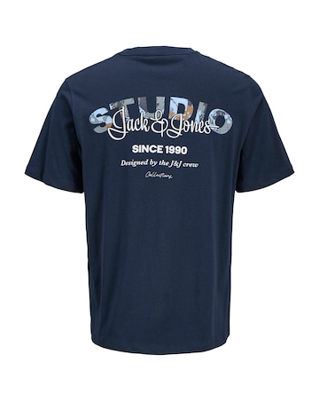 Jack & Jones Yuki Back T-Shirt Crew Neck