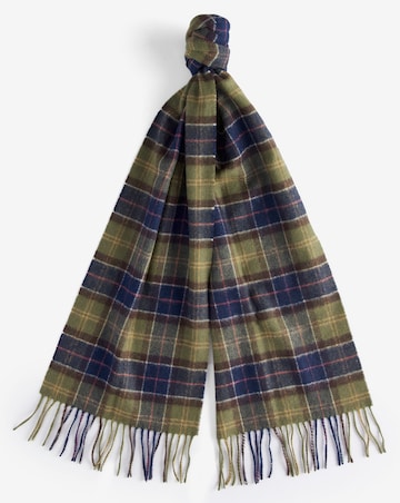 Barbour Tartan Lambswool Scarf - Classic Tartan