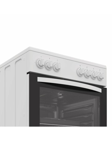 Indesit I6G3PMW/UK 60cm Gas Single Cooker - White