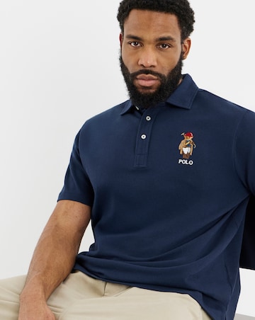 Polo Ralph Lauren Short Sleeve Bear Polo - Navy