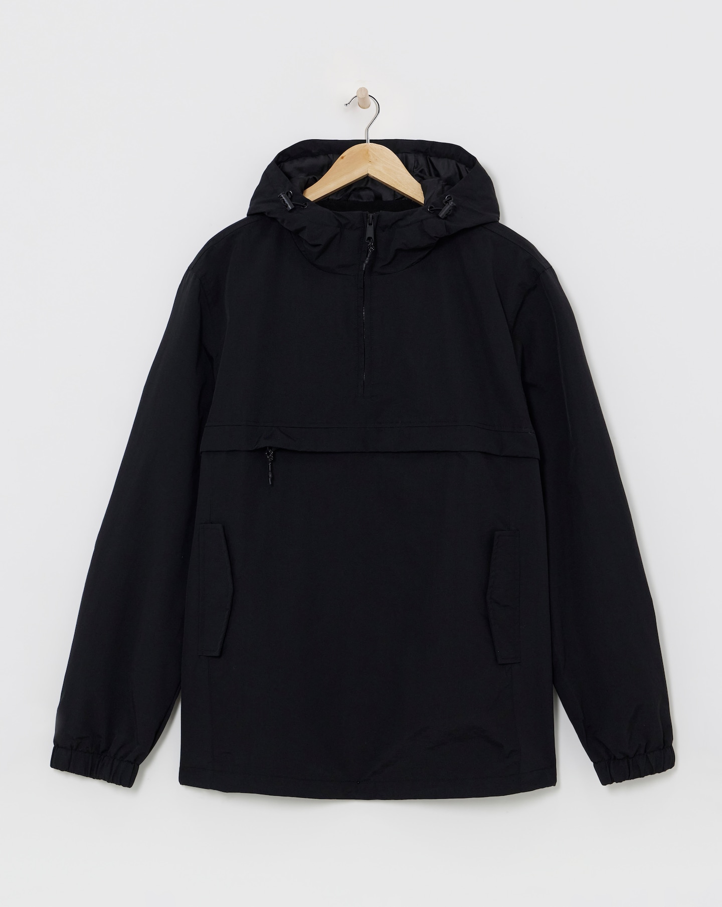 Black Lightweight Overhead Jacket Jacamo