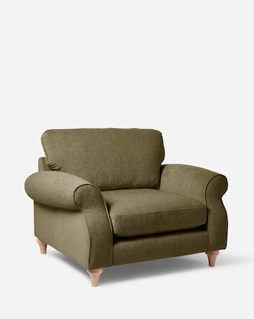 Julipa Colston Chenille Snuggler Chair