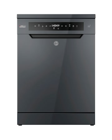 Hoover H-Dish 700 HF 4A4S3PSA-80 14 Place, Full Size WiFi Dishwasher - Graphite