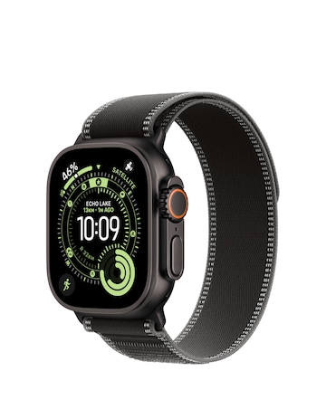 Apple Watch Ultra 3 GPS + Cellular 49mm Black/Charcoal Trail Loop - M/L