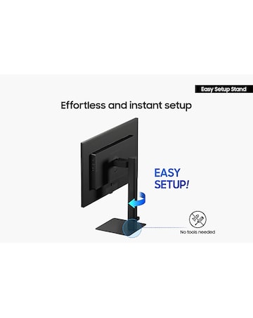 Samsung 32in ViewFinity S6 S60UD 100Hz QHD Ergonomic Monitor - Black