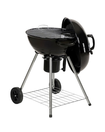 George Foreman Portable Kettle Charcoal BBQ