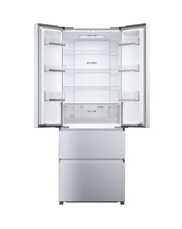 Haier HFR5719ENMG 70cm French Door Fridge Freezer - Silver