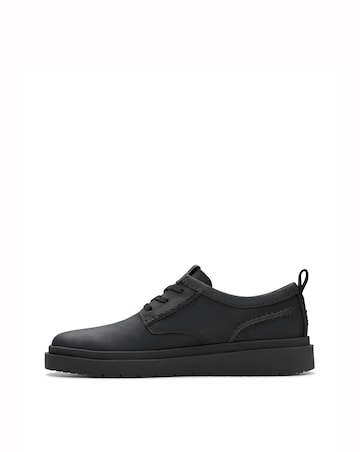 Clarks Polden Lace Shoe - Black
