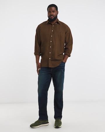 Polo Ralph Lauren Long Sleeve Garment Dyed Oxford Shirt - Brown