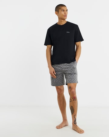 BOSS Relax Fit Gift Box Pyjama Set - Dark Grey