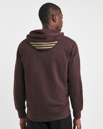 adidas 3 Stripes French Terry Full Zip Hoodie