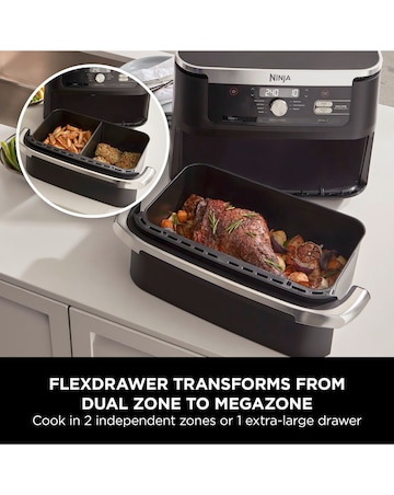 Ninja Foodi FlexDrawer Air Fryer 10.4L AF500UK